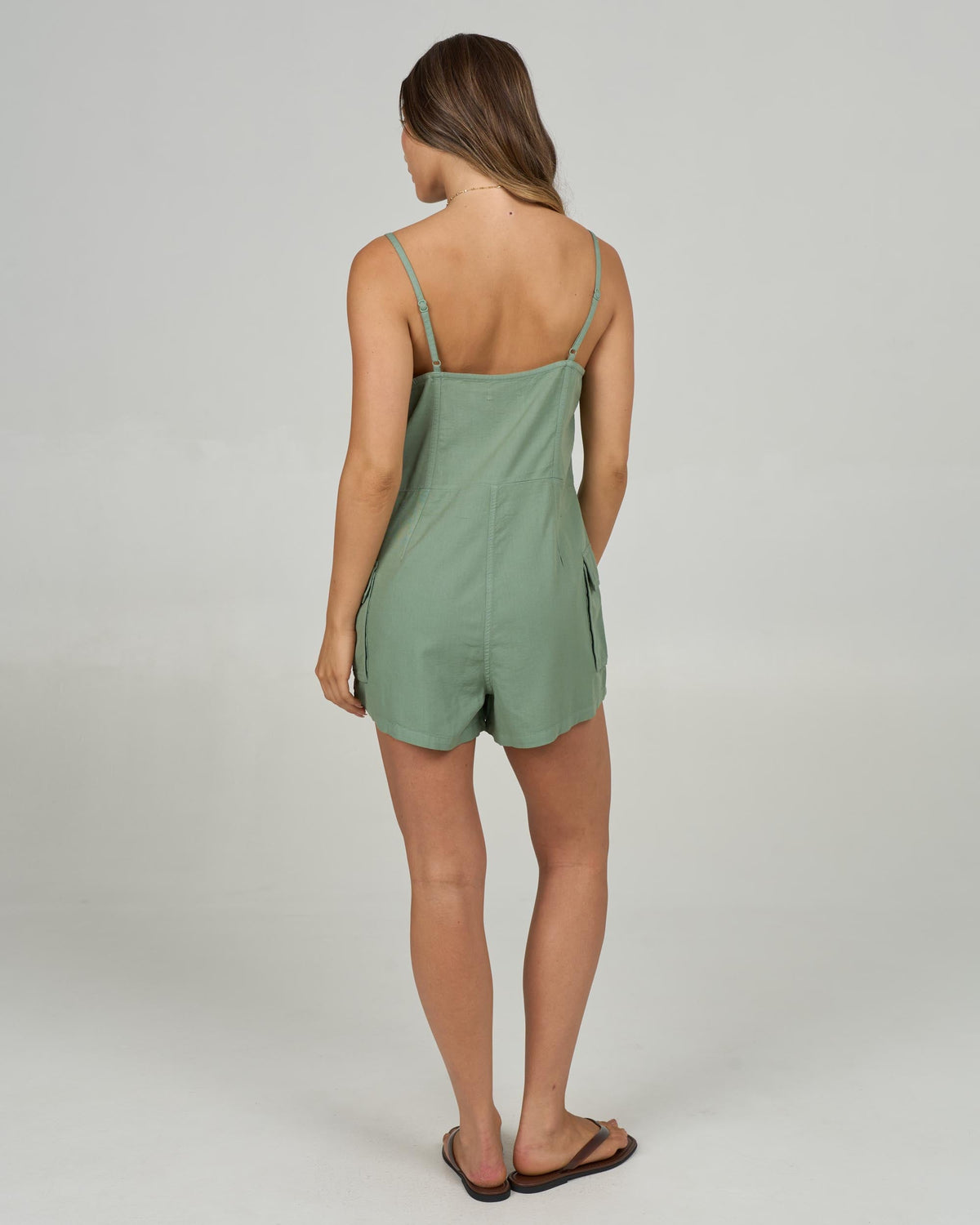 Salty Crew DRIFTWOOD ROMPER - Green Bay