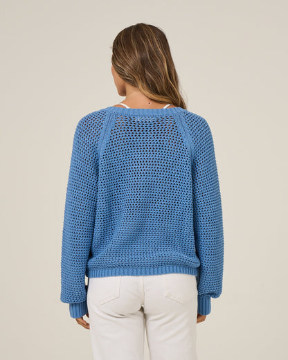 Salty Crew SURGE SWEATER - Ash Blue