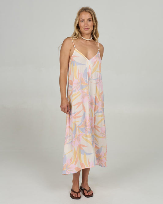 Salty Crew DREAMLAND MIDI DRESS - Off White