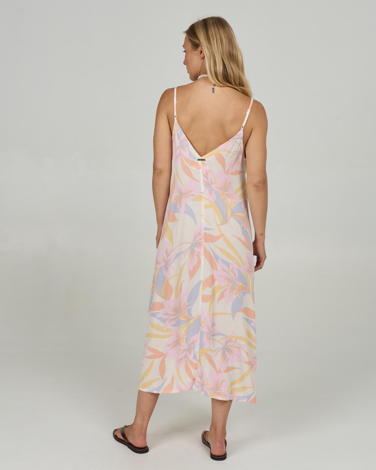 Salty Crew DREAMLAND MIDI DRESS - Off White