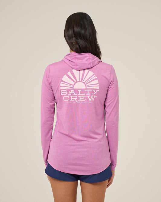 Salty Crew SUNSHINE HOODED SUNSHIRT - Violet