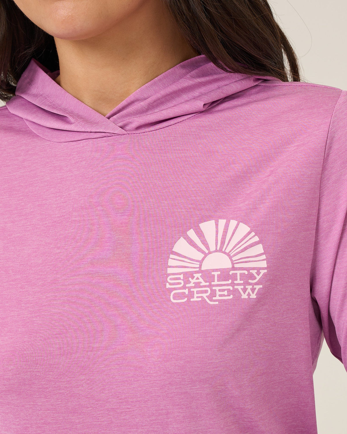Salty Crew SUNSHINE HOODED SUNSHIRT - Violet