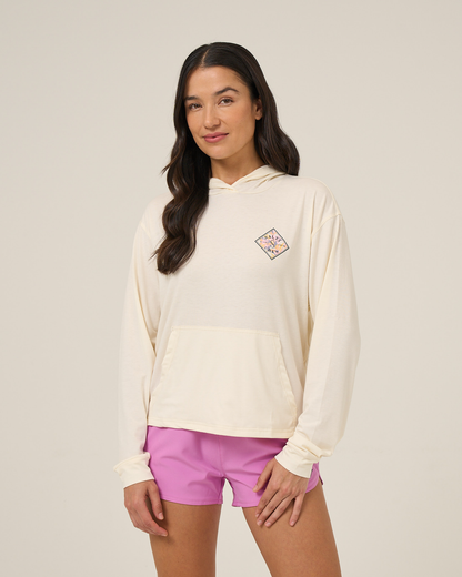Salty Crew TIPPET FILL TECH HOODY - Bone