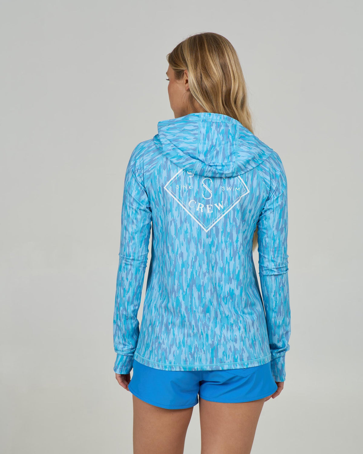 Salty Crew APEX SUNSHIRT - Pool Blue