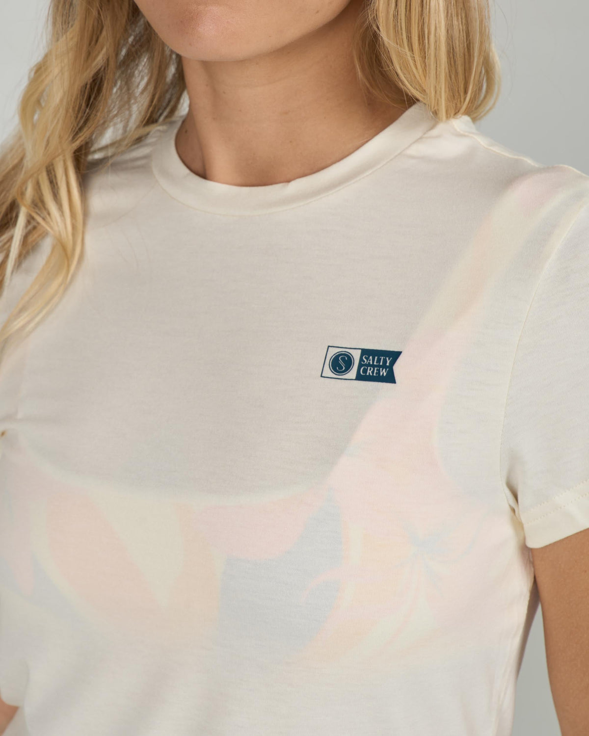 Salty Crew ALPHA TECH TEE - Off White