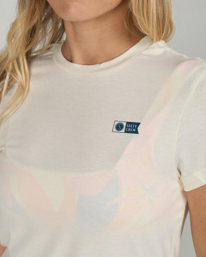 Salty Crew ALPHA TECH TEE - Off White