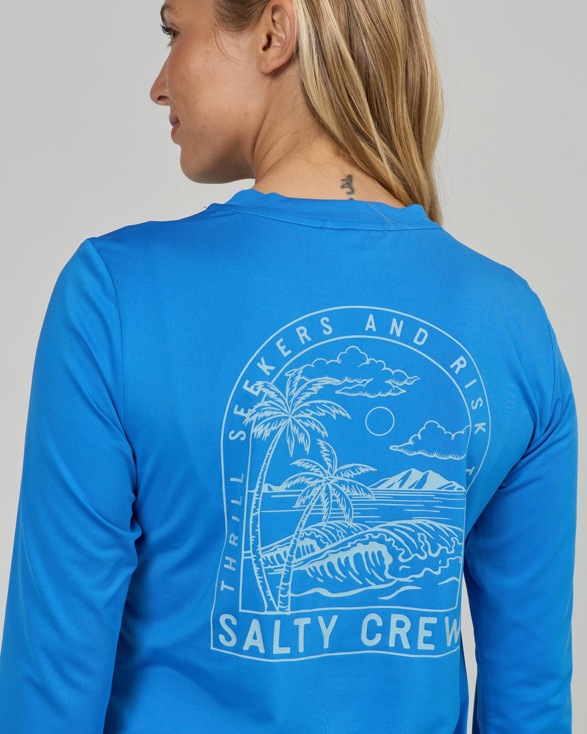 Salty Crew ARCHWAY SUNSHIRT - Bold Blue