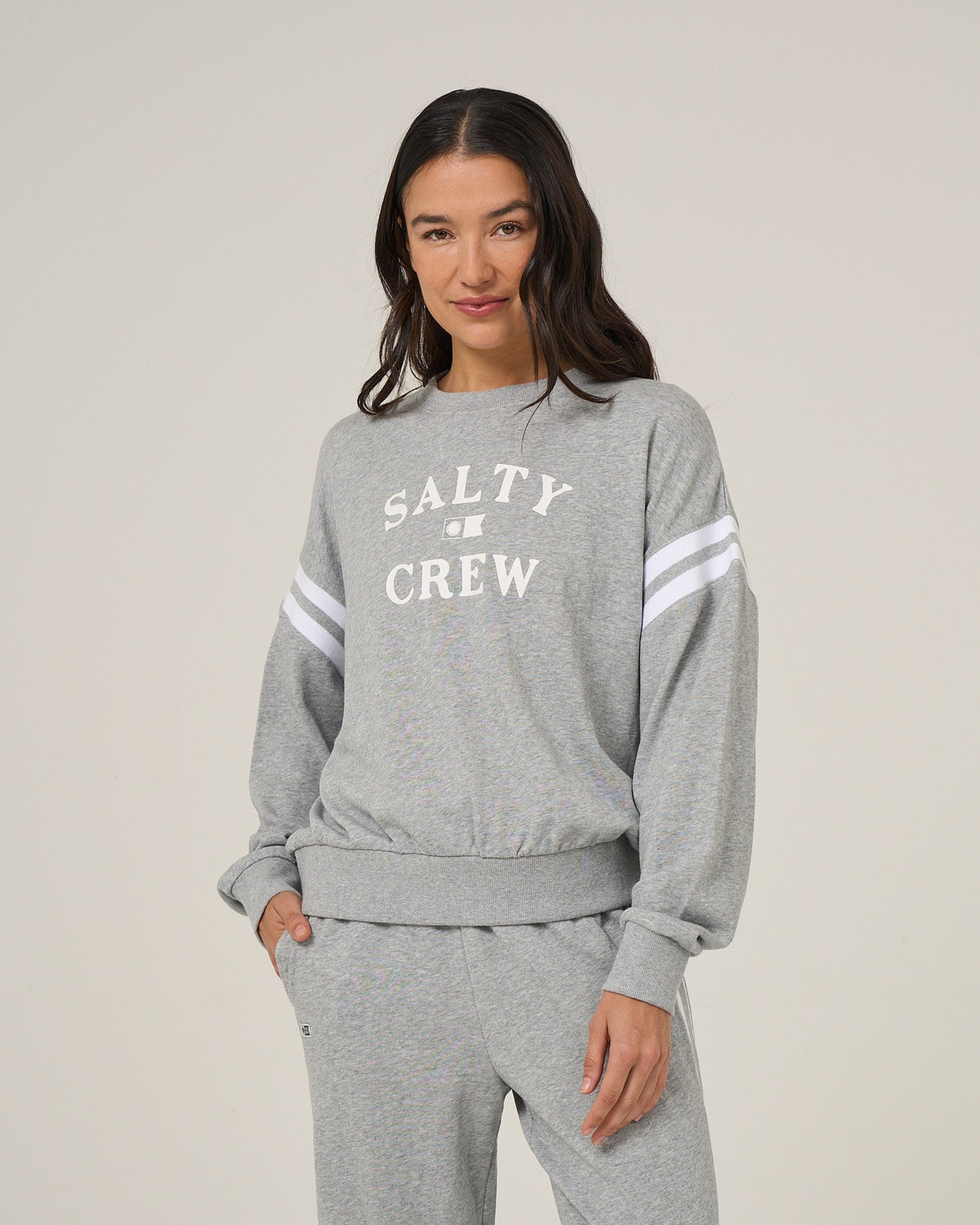 Salty Crew MARITIME CREW - Athletic Heather
