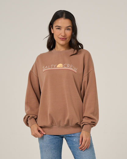 Salty Crew HORIZON CREW - Mocha