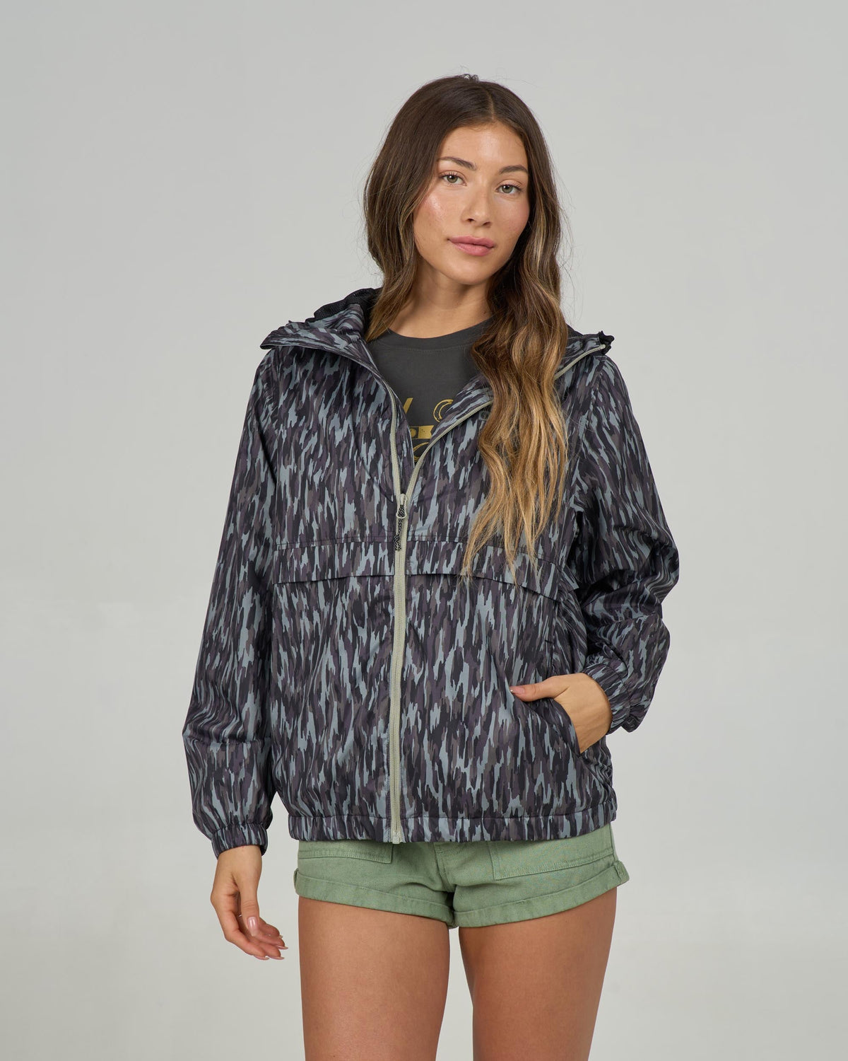Salty Crew BARRIER WINDBREAKER - Camo