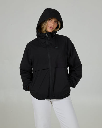 Salty Crew BARRIER WINDBREAKER - BLACK