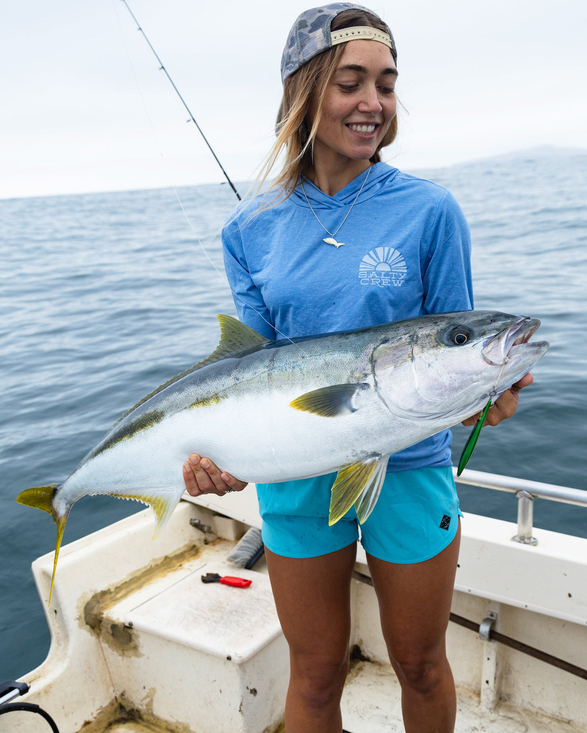 Salty Crew BEACONS SHORT - Turquoise