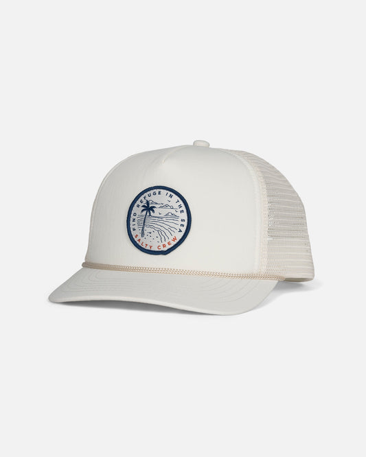 Salty Crew TROPHY FOAMY TRUCKER - Off White