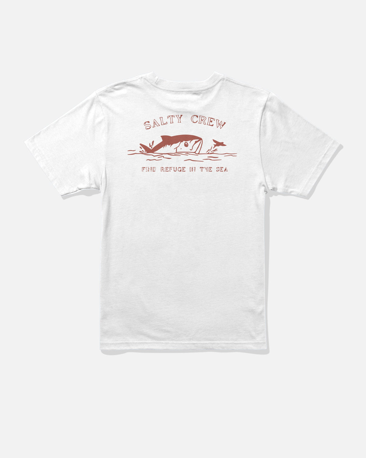 Salty Crew PEEKED BOYS SS TEE - White