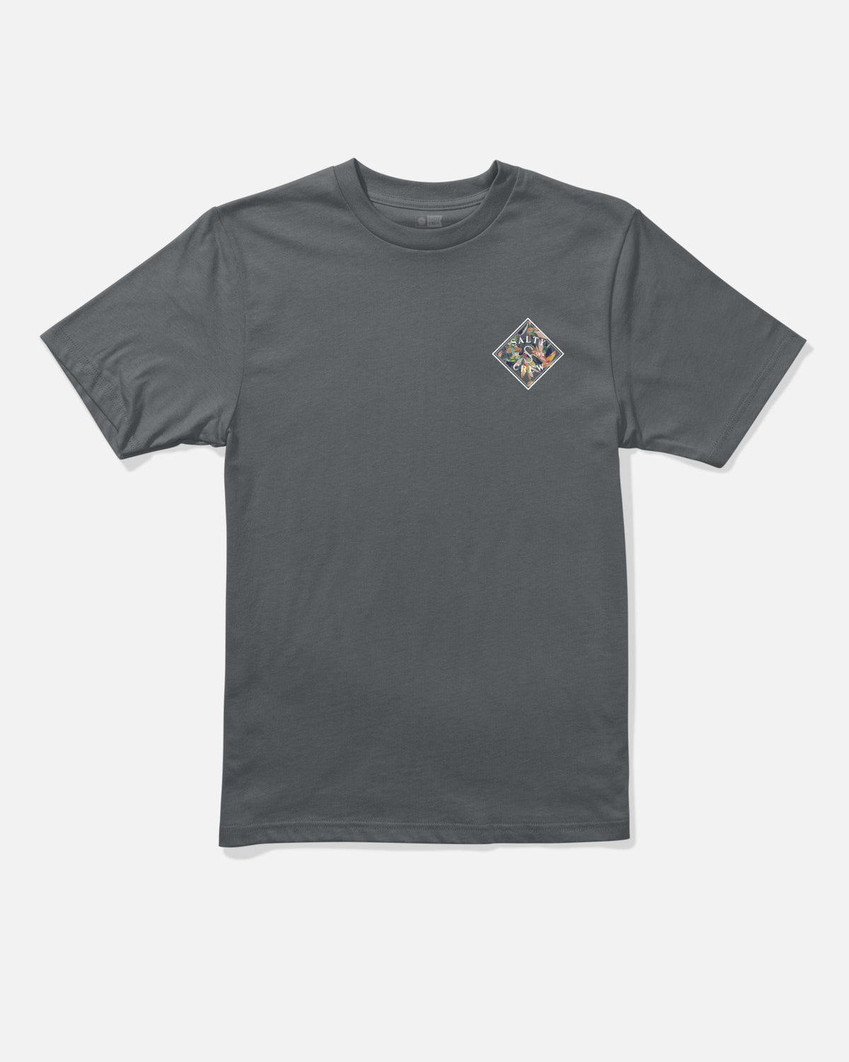 Salty Crew TIPPET FILL BOYS SS TEE - Charcoal