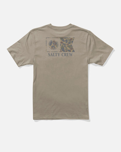Salty Crew FLAGSHIP BOYS SS TEE - Twig