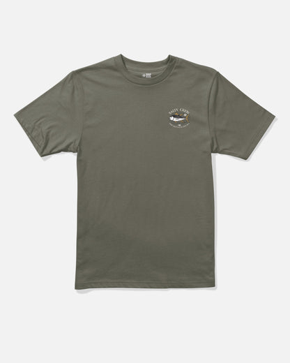 Salty Crew OMAKASE BOYS SS TEE - Dusty Olive