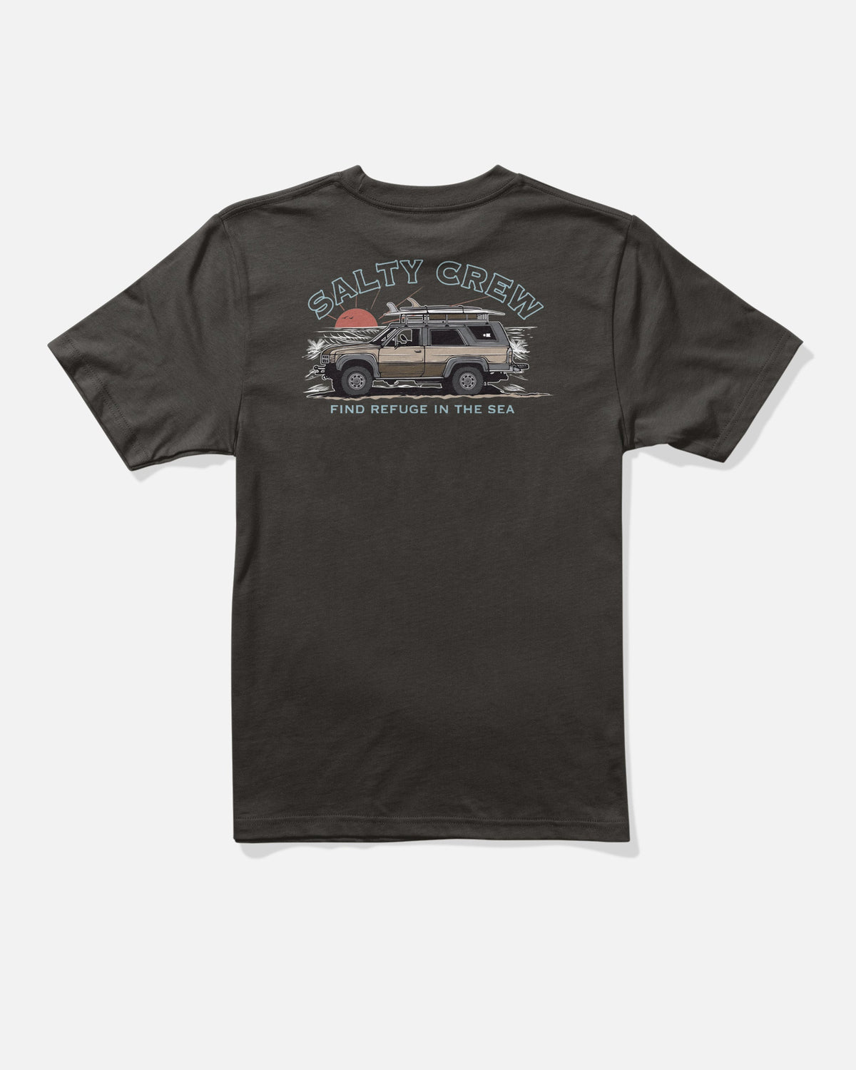 Salty Crew GETTN READY BOYS SS TEE - BLACK