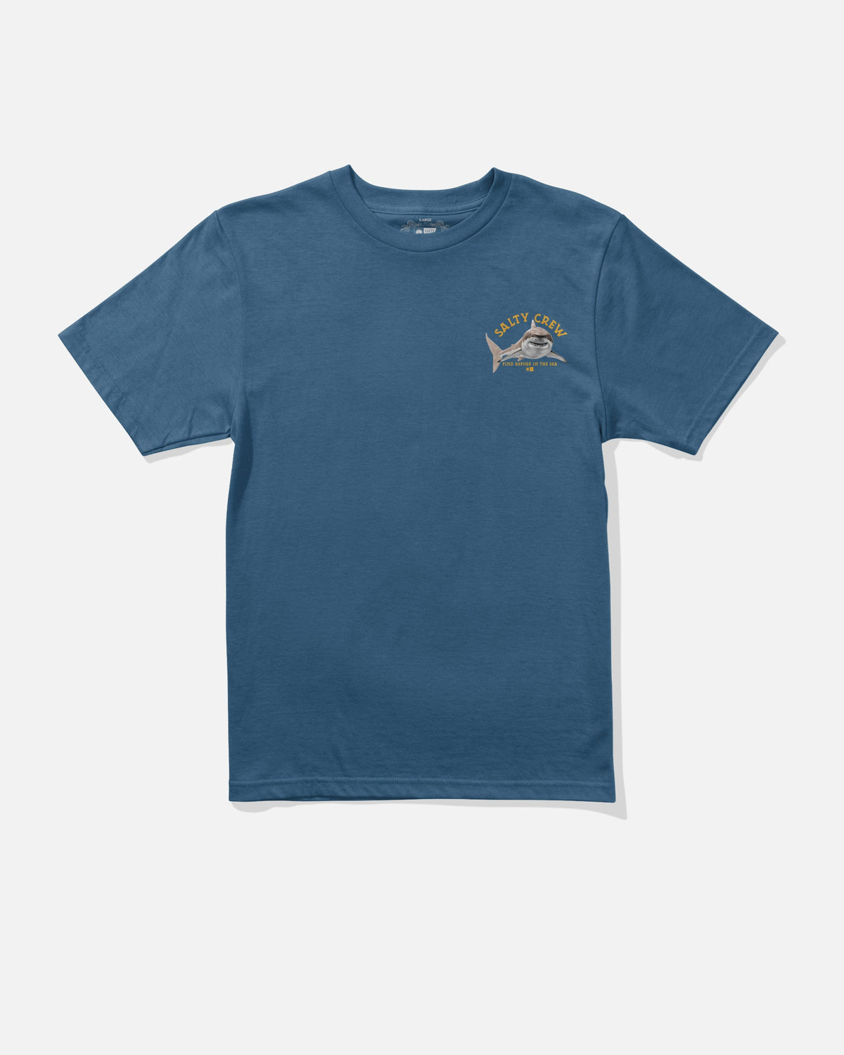 Salty Crew LURKING BOYS SS TEE - Cast Blue