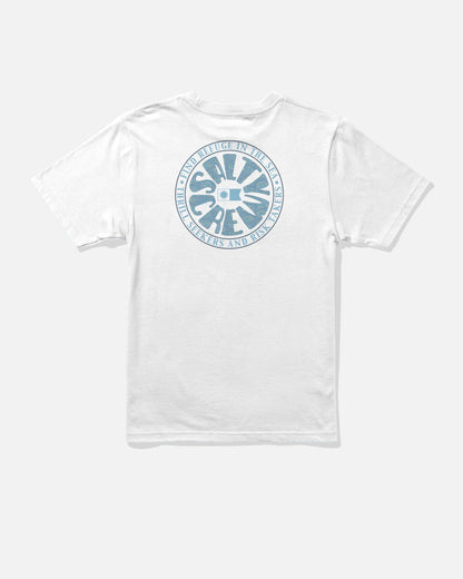 Salty Crew SUNSTONE BOYS SS TEE - White