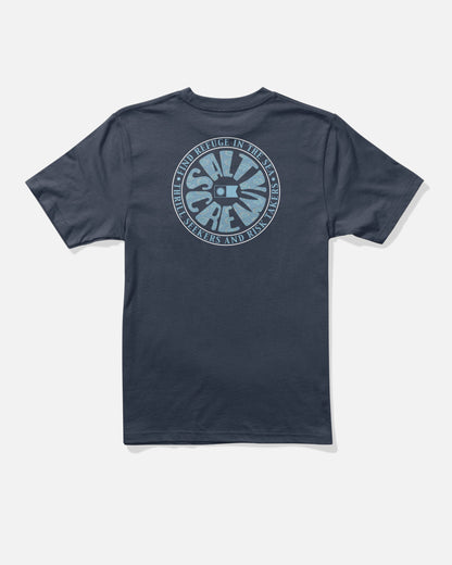 Salty Crew SUNSTONE BOYS SS TEE - Navy