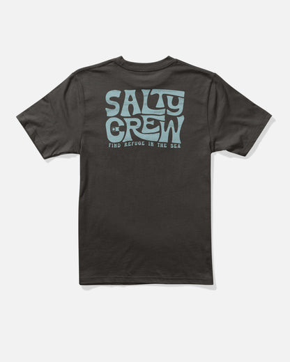 Salty Crew FREESTYLE BOYS SS TEE - BLACK