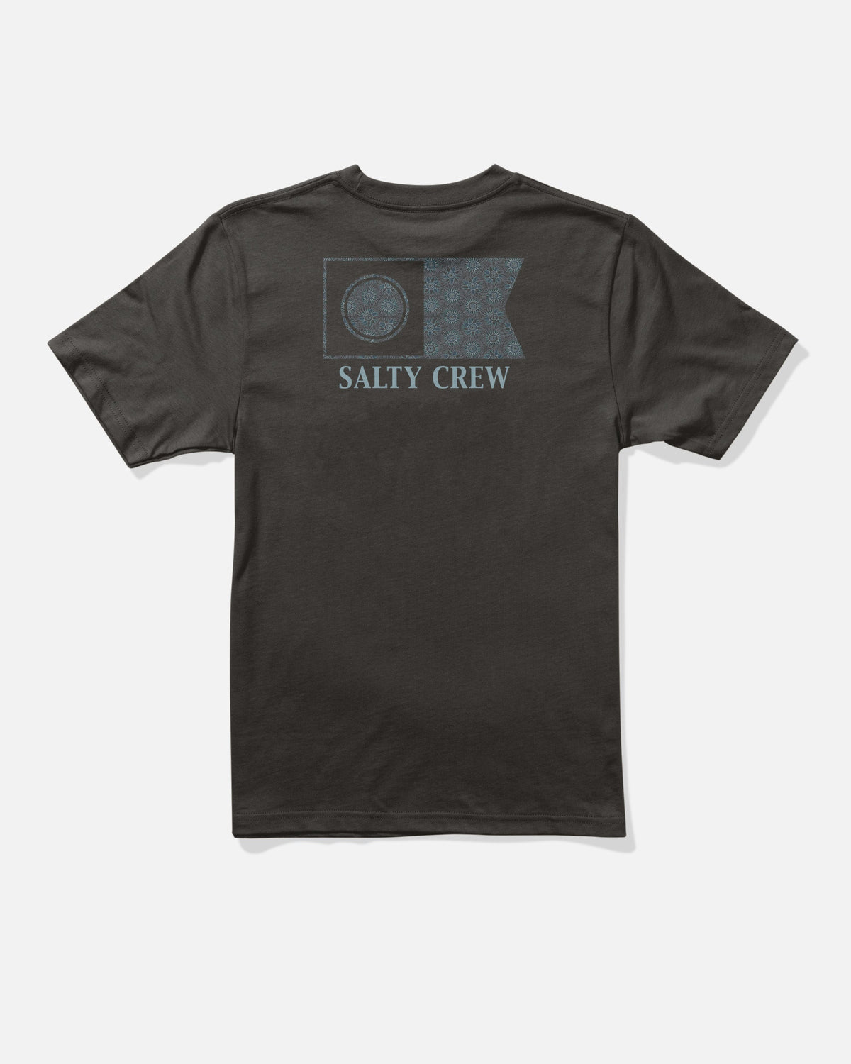 Salty Crew FLAGSHIP BOYS SS TEE - BLACK
