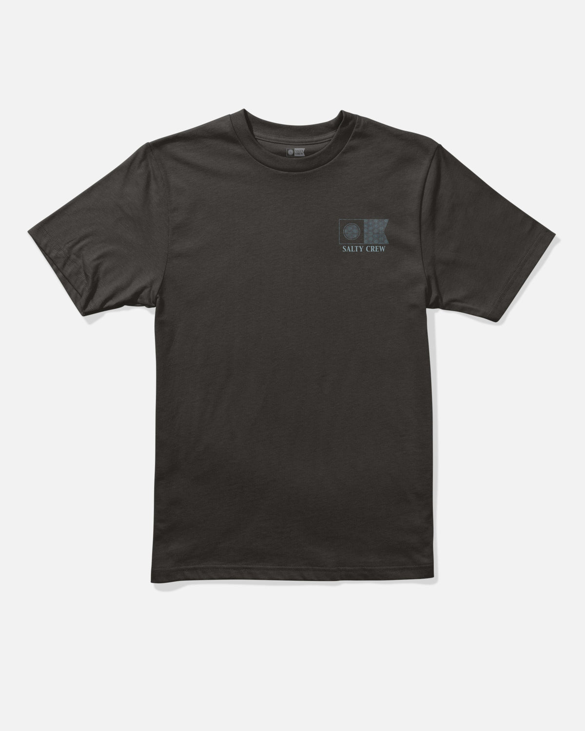 Salty Crew FLAGSHIP BOYS SS TEE - BLACK