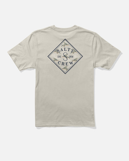Salty Crew TIPPET FILL BOYS SS TEE - Bone