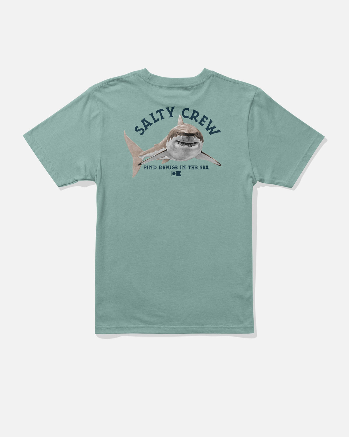Salty Crew LURKING BOYS SS TEE - Mackerel