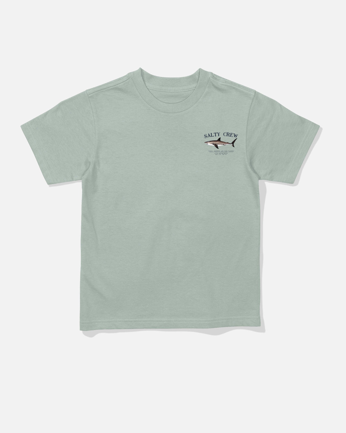 Salty Crew BRUCE TODDLER SS TEE - Aqua Grey