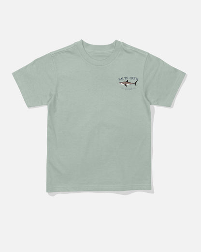 Salty Crew BRUCE TODDLER SS TEE - Aqua Grey
