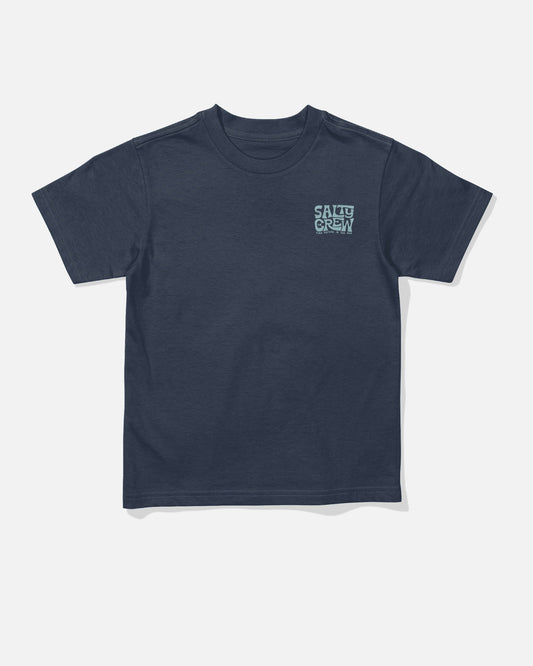 Salty Crew FREESTYLE TODDLER SS TEE - Navy