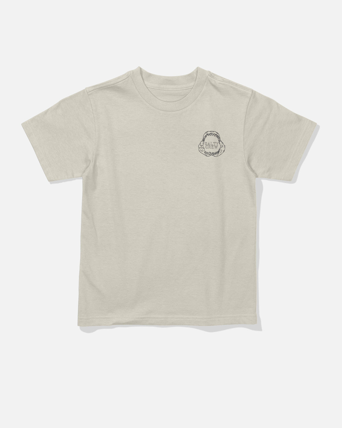 Salty Crew GREAT WHITE TDDLR SS TEE - Bone