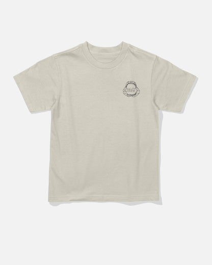 Salty Crew GREAT WHITE TDDLR SS TEE - Bone