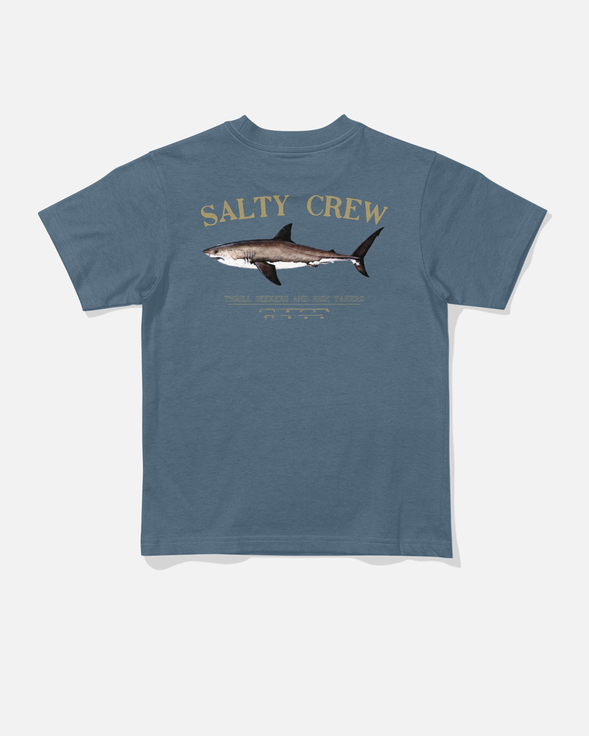 Salty Crew BRUCE TODDLER SS TEE - Slate