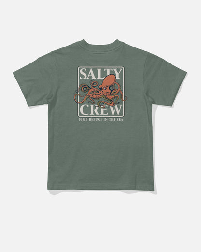Salty Crew INK SLINGER TODDLER SS TEE - Laurel Wreath