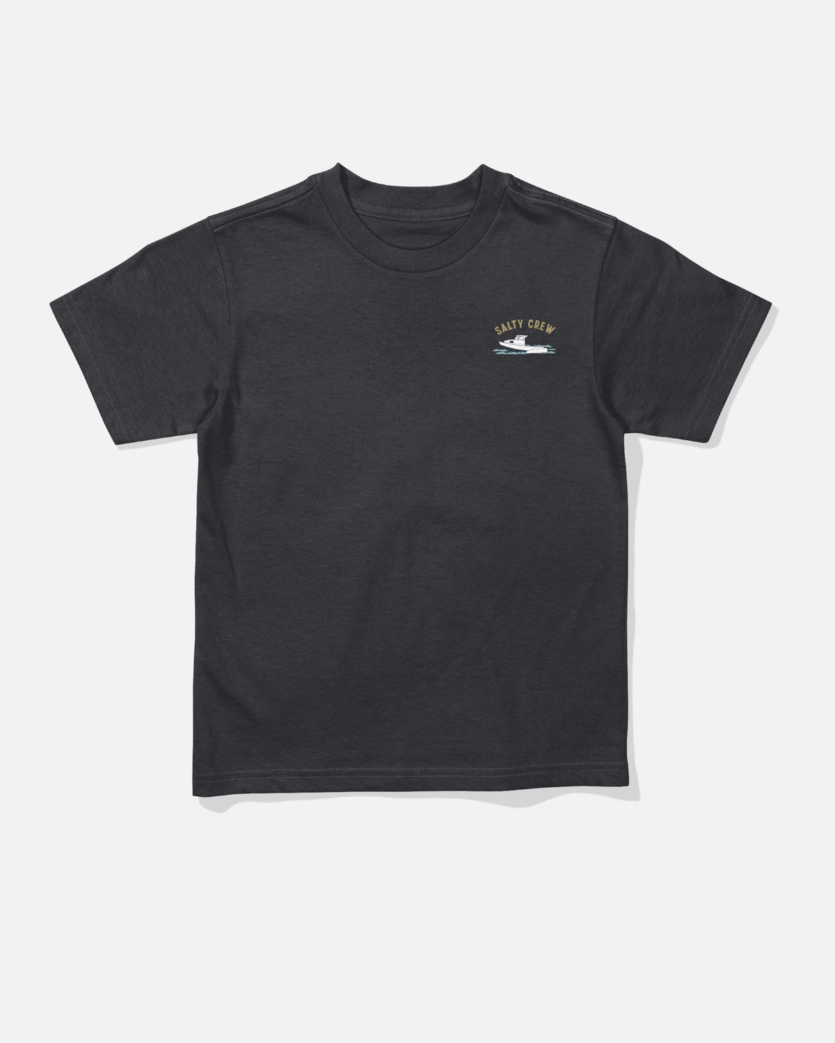 Salty Crew BOAT REPAIR TDDLR SS TEE - BLACK