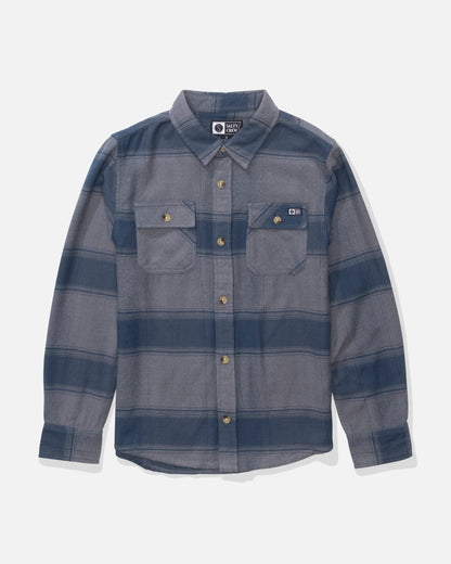 Salty Crew DAYBREAK BOYS FLANNEL - Midnight Navy