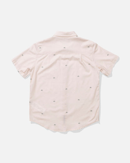 Salty Crew CREW BOYS SS WOVEN - Natural