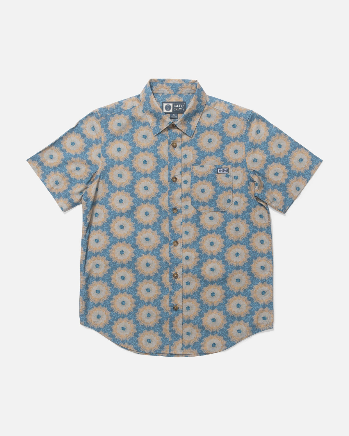 Salty Crew CREW BOYS SS WOVEN - Slate