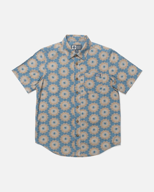 Salty Crew CREW BOYS SS WOVEN - Slate
