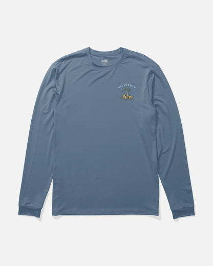 Salty Crew DESERTED BOYS LS SUNSHIRT - Captains Blue