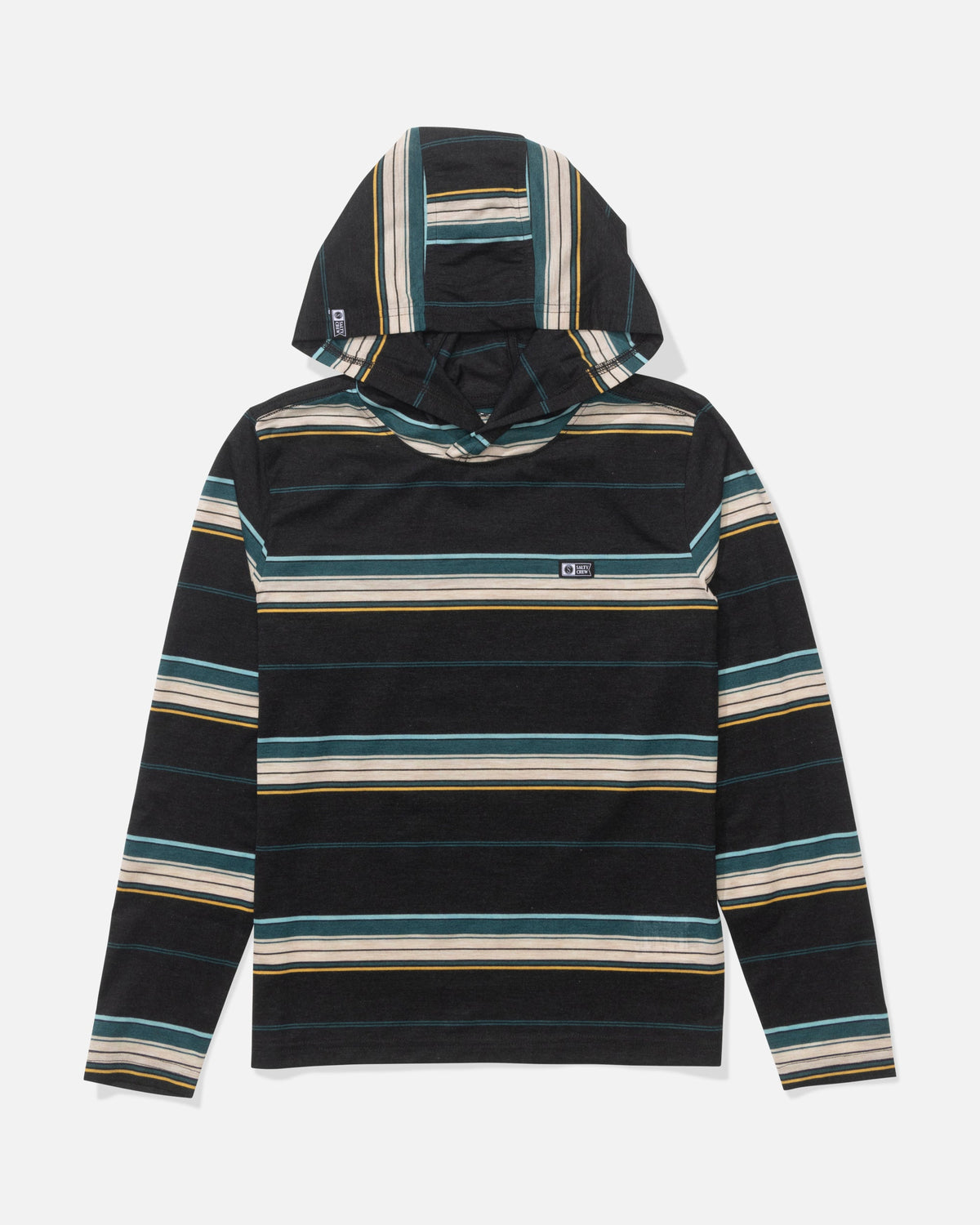 Salty Crew SEAWAY BOYS UV HOODIE - BLACK
