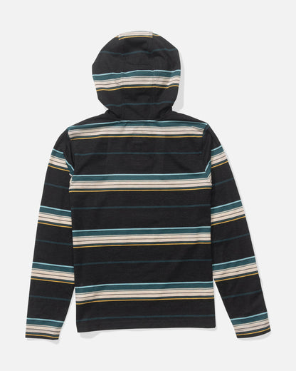 Salty Crew SEAWAY BOYS UV HOODIE - BLACK