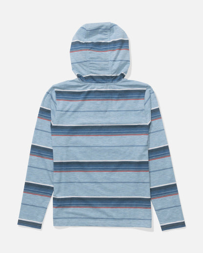 Salty Crew SEAWAY BOYS UV HOODIE - Mineral Blue