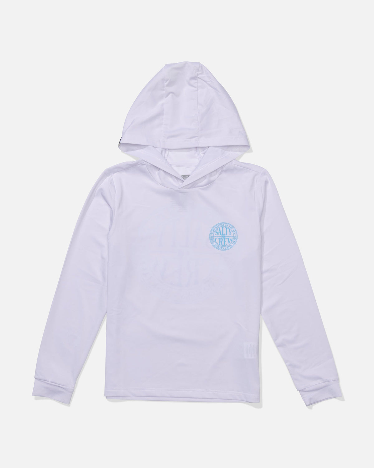 Salty Crew GLOBAL HOOD BOYS SUNSHIRT - White/Slate