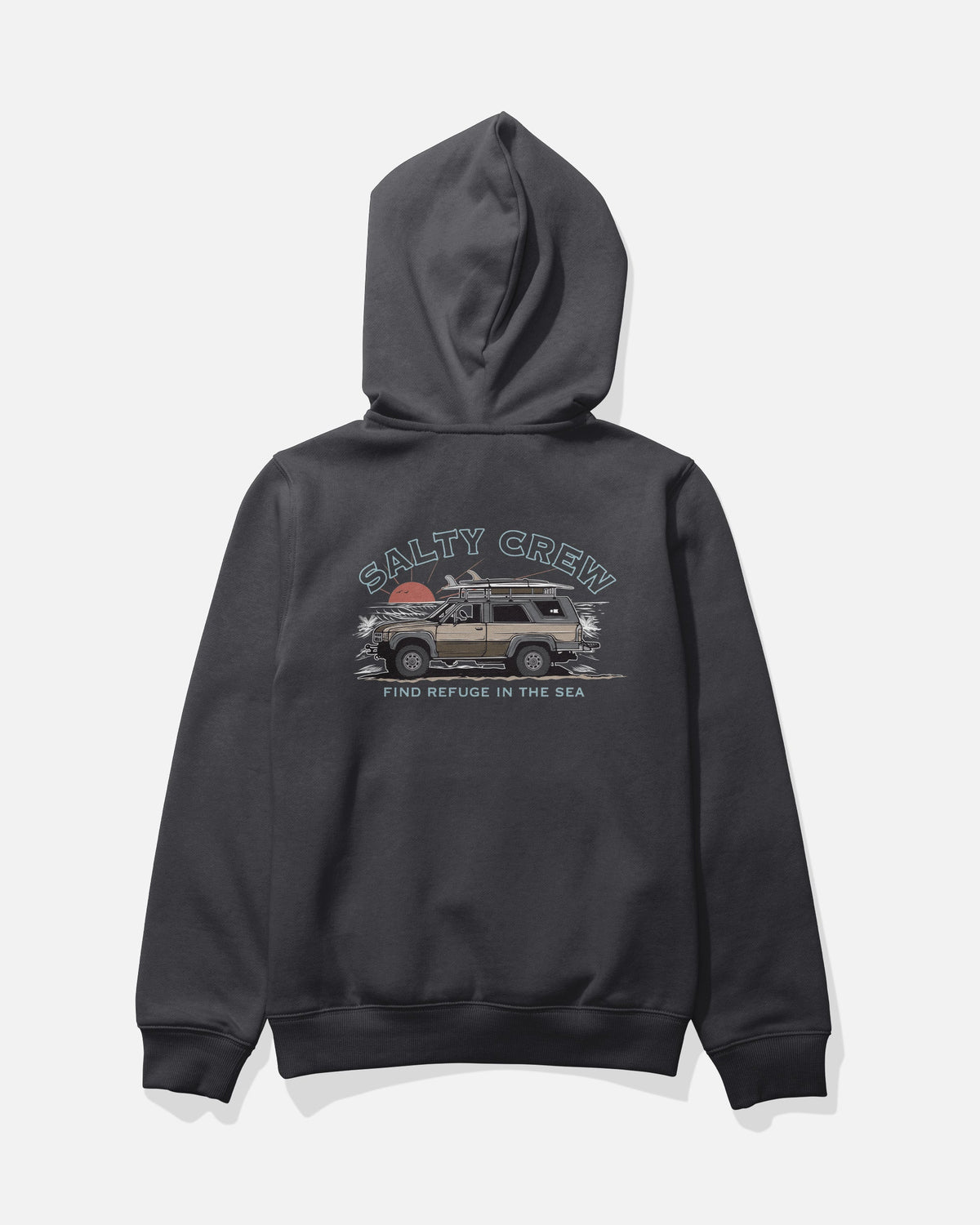 Salty Crew GET READY BOYS FLEECE - BLACK