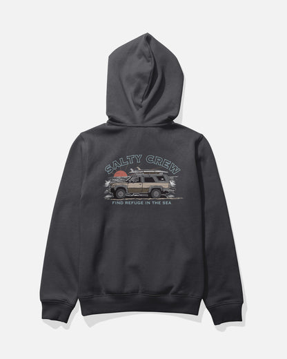 Salty Crew GET READY BOYS FLEECE - BLACK