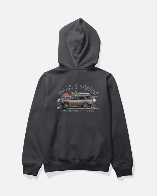 Salty Crew GET READY BOYS FLEECE - BLACK